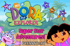 2 in 1 - Dora the Explorer - Pirate Pig's Treasure & Super Star Adventures (U)(Sir VG)