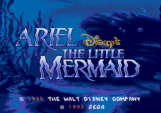 Ariel the Little Mermaid (USA, Europe)