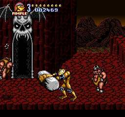 Battletoads in Battlemaniacs (Europe)