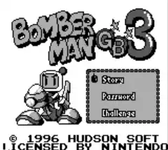 Bomberman GB 3 (Japan) [En by David Mullen+Duke Serkol v1.0]