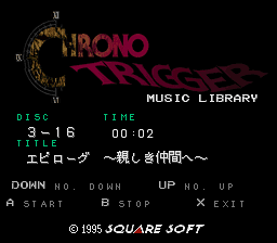 BS Chrono Trigger - Music Library (Japan)