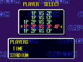 Capcom's Soccer Shootout (USA) (Beta)