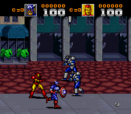 Captain America and the Avengers (Europe)