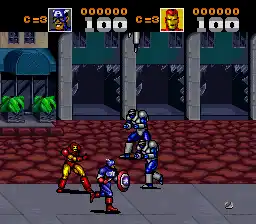 Captain America and the Avengers (Europe)