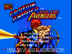 Captain America and the Avengers (USA) (Beta)