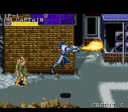 Captain Commando (Europe)