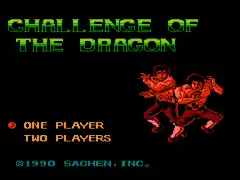 Challenge of the Dragon (Asia) (Unl) (Sachen) (NES)