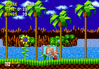 Cream and Cheese in Sonic the Hedgehog