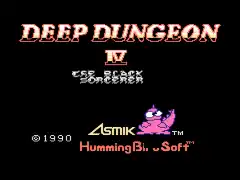 Deep Dungeon 4 - Kuro no Youjutsushi (Japan) [En by Dragoon-X v1.0] [Mapper Fix by Spinner 8] (~Deep Dungeon 4 - The Black Sorcerer)