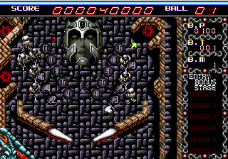 Devil Crash MD (Japan)