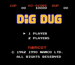 Dig Dug (Japan) (Disk Writer)