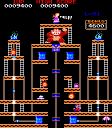 Donkey Kong II - Jumpman Returns (V1.1) (hack)