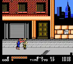 Double Dragon (USA) [Hack by Hiro1112 v1.1] (Arcade Mix)