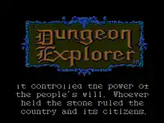 Dungeon Explorer (USA)