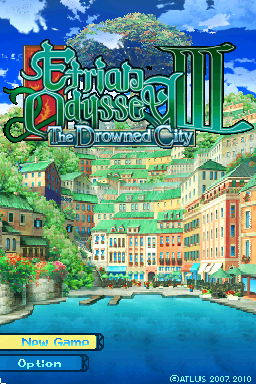 Etrian Odyssey III - The Drowned City (USA)