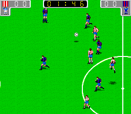 Euro League (Italian hack of Tecmo World Cup '90) [Bootleg]