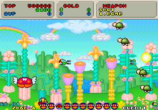 Fantasy Zone II - The Tears of Opa-Opa (System 16C, prototype)