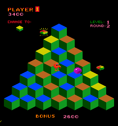 Faster, Harder, More Challenging Q*bert (prototype)