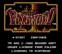 Faxanadu (USA) (Rev A)