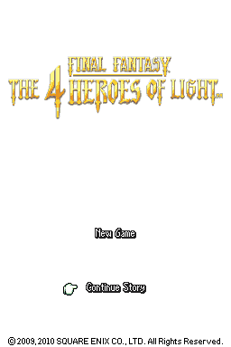 Final Fantasy - The 4 Heroes of Light (USA)