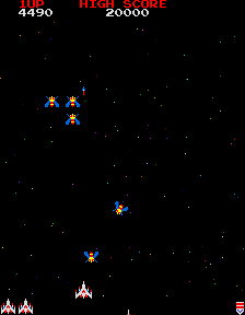 Galaga (Midway set 1 with fast shoot hack)