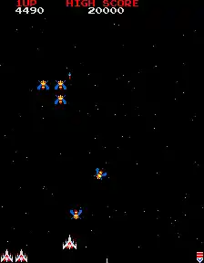 Galaga (Midway set 1 with fast shoot hack)