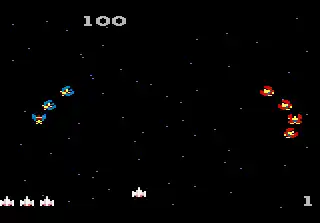 Play Galaga (USA) ATARI 7800 Retro Game Online in your browser ...