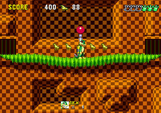 Gex The Gecko in Sonic 1