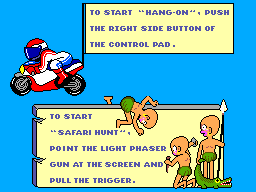 Hang-On & Safari Hunt (USA)