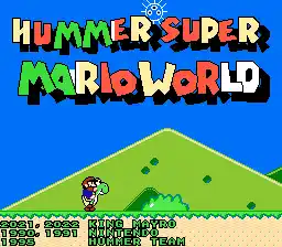 Hummer Super Mario World