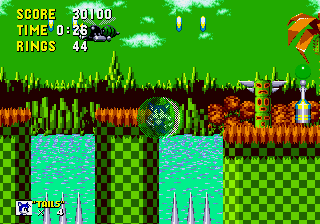 Hunter Tails in Sonic 1