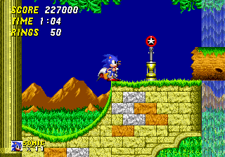 Hyper Sonic in Sonic 2