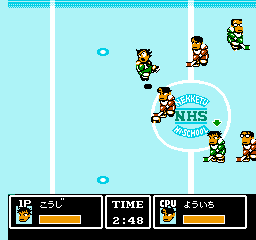 Ike Ike! Nekketsu Hockey Bu - Subette Koronde Dai Rantou (Japan)