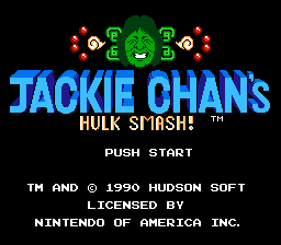 Jackie Chan's Hulk Smash (USA)