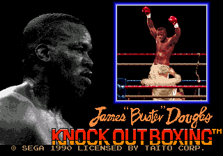 James 'Buster' Douglas Knockout Boxing (USA, Europe)