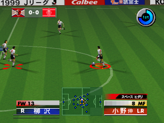 Jikkyou J.League 1999 - Perfect Striker 2 (Japan) (Rev A)