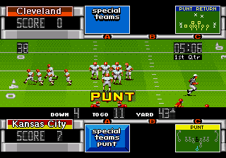 John Madden Football '93 (USA, Europe)