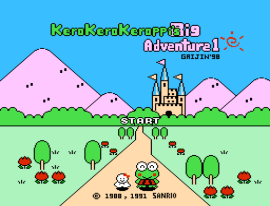 Kero Kero Keroppi no Daibouken (Japan) [En by Gaijin v1.0] (~Kero Kero Keroppi's Big Adventure)