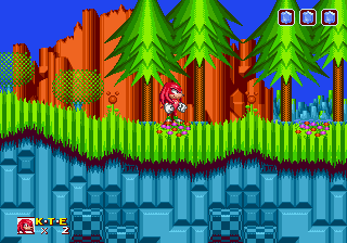 Knuckles' Emerald Hunt