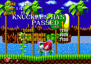 Knuckles in Sonic 1 - Super Knuckles Mode (2023 Update)