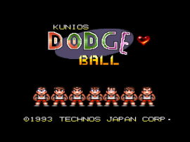 Kunio-kun no Dodge Ball dayo Zenin Shuugou! (Japan) [En by Azelistic v1.0] (~Kunio's Dodge Ball)