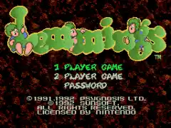 Lemmings (USA) (Rev A)