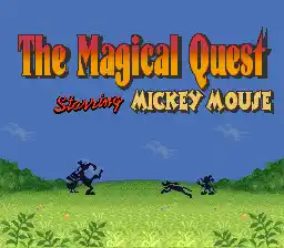 Magical Quest Starring Mickey Mouse, The (Europe)