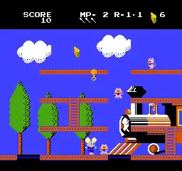 Play Mappy-Land (USA) Nintendo Retro Game Online in your browser ...