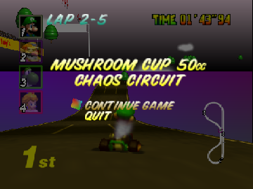 Mario Kart 64 CHAOS BLAST