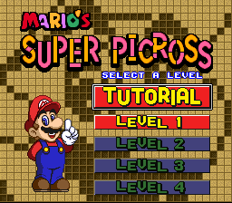 Mario's Super Picross English Translation