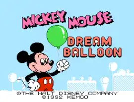 Mickey Mouse - Dream Balloon (USA) (Proto)