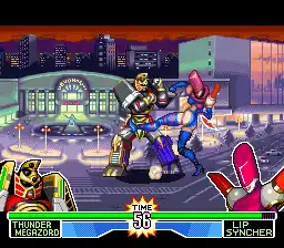 Mighty Morphin Power Rangers - The Fighting Edition (Europe)