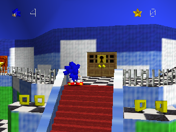 Minecraft Sonic 64