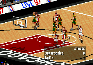 NBA Live 97 (USA, Europe)